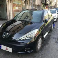 پژو207 مشکی 1402 دنده سقف فلز|خودرو سواری و وانت|تهران, تهران‌نو|دیوار