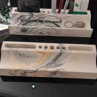 استند اداری و هولدر موبایل سنگی (بتن هنری)|دفتر کار|کرمان, |دیوار
