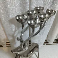 جاشمعی آلومینیومی رنگ ثابت نقره ای|صنایع دستی و سایر لوازم تزئینی|تهران, پونک|دیوار