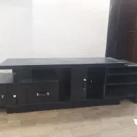 میز تلویزیون بسیار شیک روکش چوب