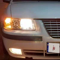 سمند EF7 دوگانه کارخانه رنگ سفید مدل ۹۹