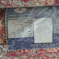 ۴ تخته فرش ۹ متری سرمه ای نخ پنبه|فرش|ایلام, |دیوار