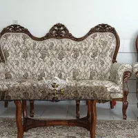 مبلمان استیل در حد نو .کاملا سالم وتمیز