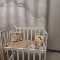 تخت کنار مادر سفید|تخت و صندلی بچه|تهران, کاشانک|دیوار