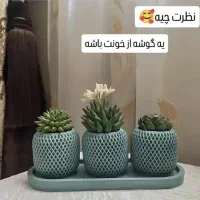دکوری شیک گلدان مجسمه کادویی|صنایع دستی و سایر لوازم تزئینی|قم, شهدا|دیوار