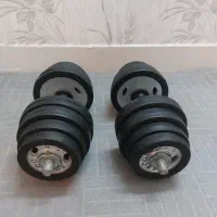 دو عدد دمبل ۱۰ کیلویی