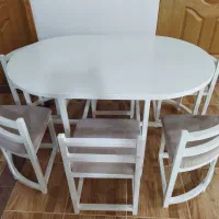 میز نهارخوری کم جا|میز و صندلی غذاخوری|گرگان, |دیوار