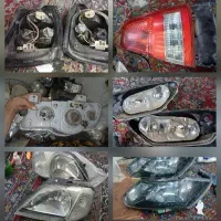 انواع چراغ استوک جلو خطر عقب  استوک  شفاف چراغ