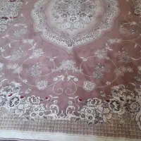 فرش ۱۲ متری سالم ریشهاش دوخته شده در عکس مشخص است.|فرش|گلپایگان, |دیوار