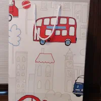 پاکت هدیه طرح کودک و گلدار