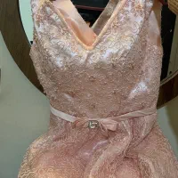 لباس عروسکی کوتاه ملوس و پفی