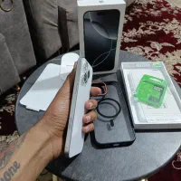 آیفون 16 پرو مکس 256 گیگ صفر واقعی رنگ خاص سفید|موبایل|شیراز, اصلاح‌نژاد|دیوار