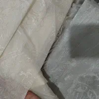 دو عدد پرده ندوخته|پرده، رانر، رومیزی|الشتر, |دیوار