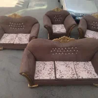 مبل ۷ نفره تاج دار در حد زیر قیمت