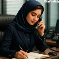 استخدام منشی خانم / تایم صبح