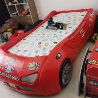 تخت خواب با تشک و کفش  اسکیت|اسباب و اثاث بچه|اردکان, |دیوار