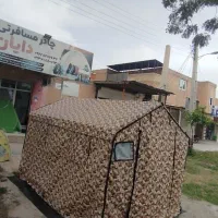 چادر اسکلتی طرح چریکی