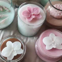 شمع دکوری منزل هدیه معطر|صنایع دستی و سایر لوازم تزئینی|تهران, مرزداران|دیوار