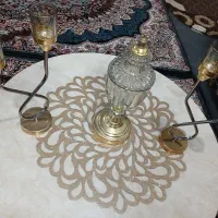 شمع دان و شکلات خوری