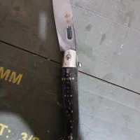 چاقو  دسته شاخ|کلکسیون اشیاء عتیقه|فیروزآباد (فارس), |دیوار