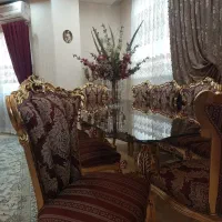 مبلمان و ناهارخوری ورق طلا
