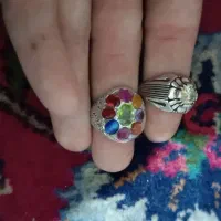 انگشتر جواهرات موزنایت الماس روسی و جواهرات