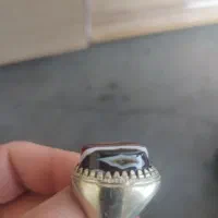 انگشتر عقیق سلیمانی|کلکسیون اشیاء عتیقه|هشتگرد, هشتگرد قدیم|دیوار