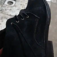 کفش نیم بوت چرم اصلی.