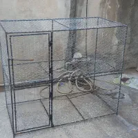 قفس دوطبقه کفی خور باتور