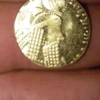 سکه قدیمی برنجی