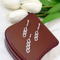 نیم ست نقره جواهری امرال کادو ناب تولد سالگرد کد۷۲|بدلیجات|تبریز, |دیوار