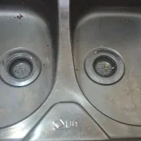 سینک ظرفشویی توکار دولگنه ایلیا استیل|مصالح و تجهیزات ساختمان|رشت, کاکتوس|دیوار