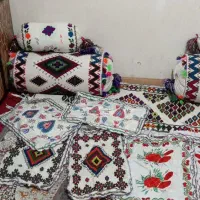 بالشت سنتی برق دوزی و سوزن دوزی