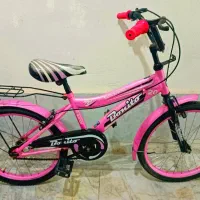 دوچرخه 20بیست در حد نو.رنگ صورتی