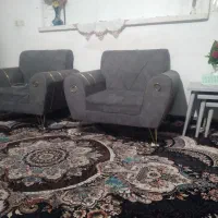 مبل  راحتی۷نفره|مبلمان خانگی و میز عسلی|قم, شهرک امام حسین|دیوار