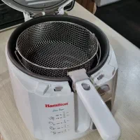 سرخ کن برقی (با روغن) همیلتون «نو» با جعبه|اجاق گاز و لوازم برقی پختوپز|بندر انزلی, بی بی حوریه|دیوار