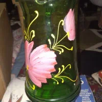 پارچ و لیوان بلور قدیمی سالم .اکبند|کلکسیون اشیاء عتیقه|قزوین, |دیوار