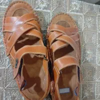 صندل چرم مردانه