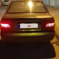 پراید مدل ۱۳۸۱ ذغالی متالیک دوگانه سوز|خودرو سواری و وانت|قزوین, |دیوار