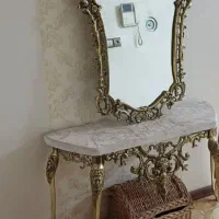 فروش خرید آینه شمعدان کنسول برنجی