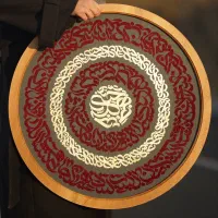 تابلو کالیگرافی نور|تابلو، نقاشی، عکس|قم, شهرک قدس|دیوار