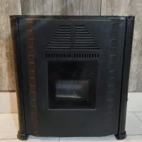 بخاری گازی هیتر طرح شومینه تمییز