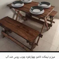میز تراس صندلی تراس میز حیاطی صندلی باغی|میز و صندلی غذاخوری|شیراز, دوکوهک|دیوار