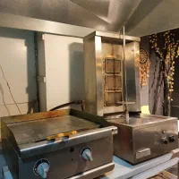 گریل روغنی.صفحه کروم