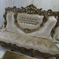 مبل تمام چوب راش، پارچه ترک