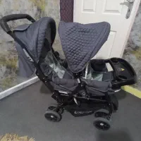 کالسکه دوقلویی، سالم تمیز، گلبهارم