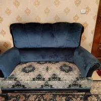 مبلمان راحتی ۷ نفره همراه با میز ناهارخوری|مبلمان خانگی و میز عسلی|تهران, باغ فیض|دیوار