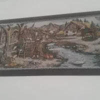 تابلو بزرگ در حد نو|تابلو فرش|بروجرد, |دیوار