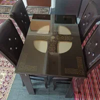 مبلمان ۴ نفره|میز و صندلی غذاخوری|خوی, |دیوار