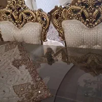 میز نهار خوری ۸نفره سلطنتی|میز و صندلی غذاخوری|کرمانشاه, |دیوار